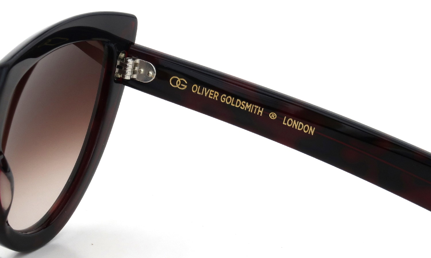 Oliver Goldsmith サングラス通販 Y-NOT Tortoise Cherry