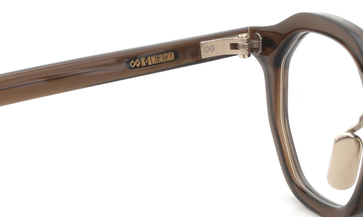 OG×OLIVERGOLDSMITH メガネ通販 Re.BETSY Col.C-BROWN