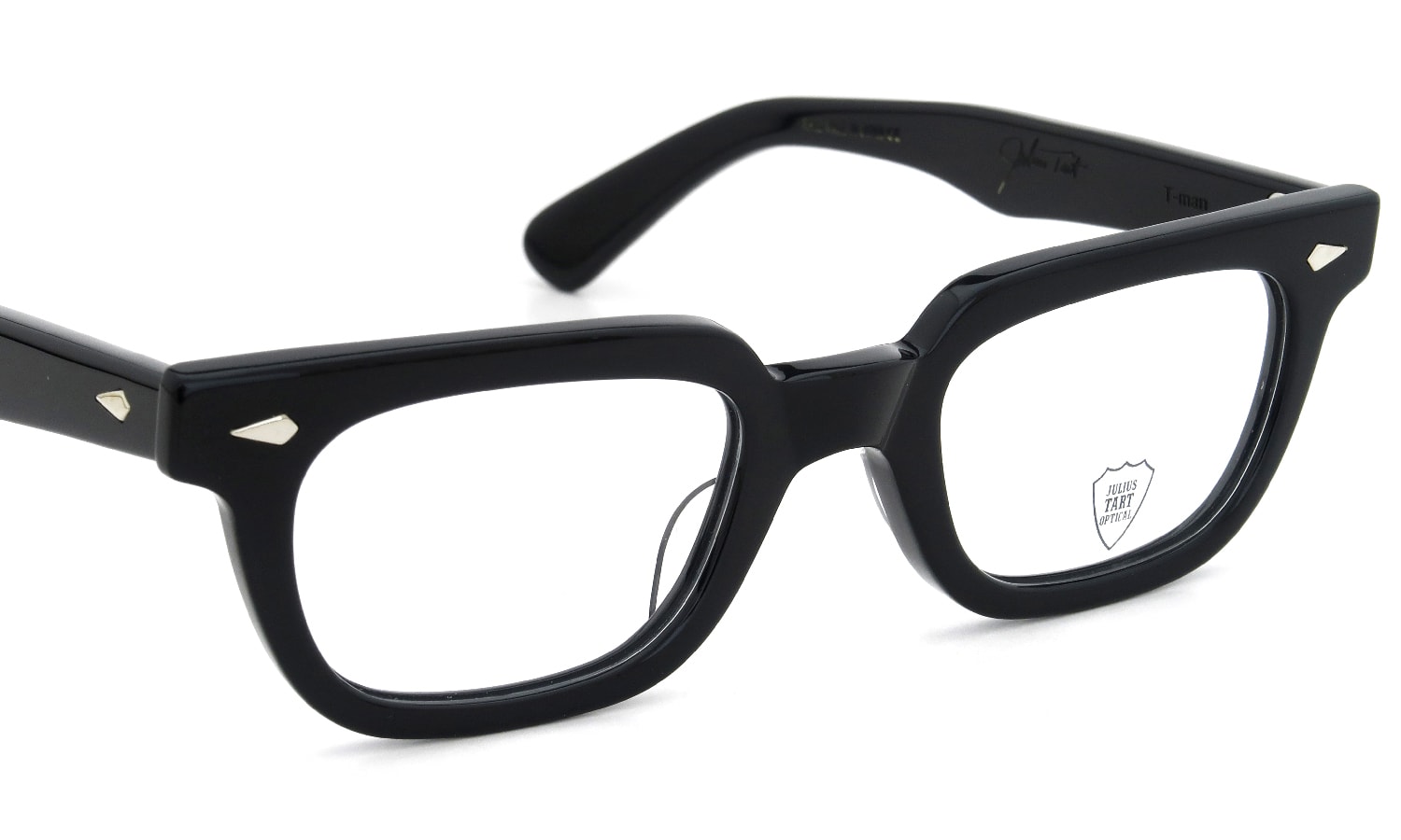 JULIUS TART OPTICAL メガネ通販 T-man PL-029A BLACK