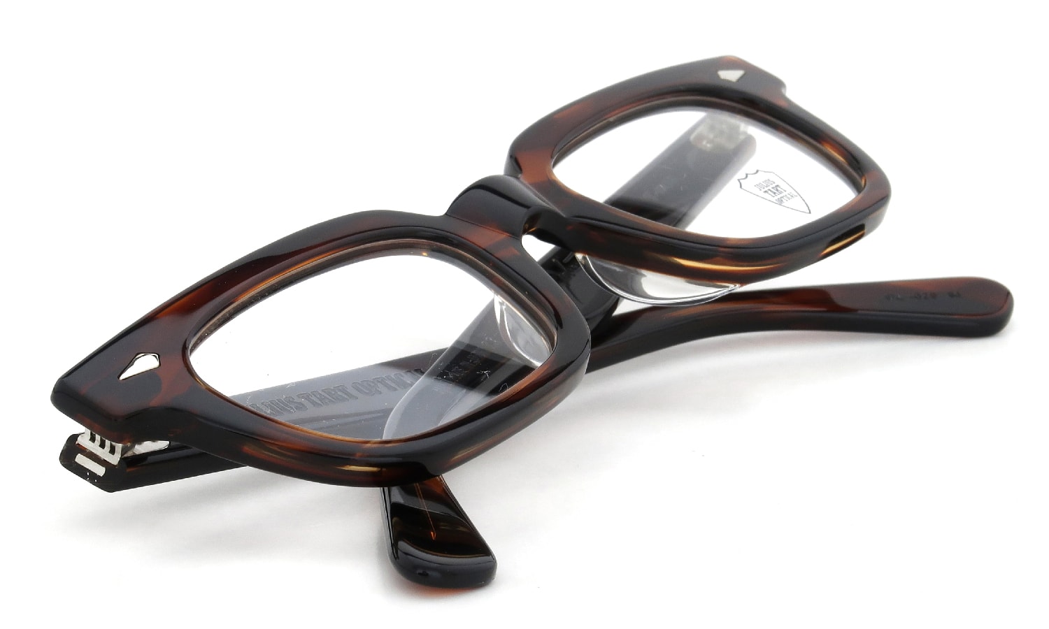 JULIUS TART OPTICAL メガネ通販 T-man PL-029M DEMI AMBER