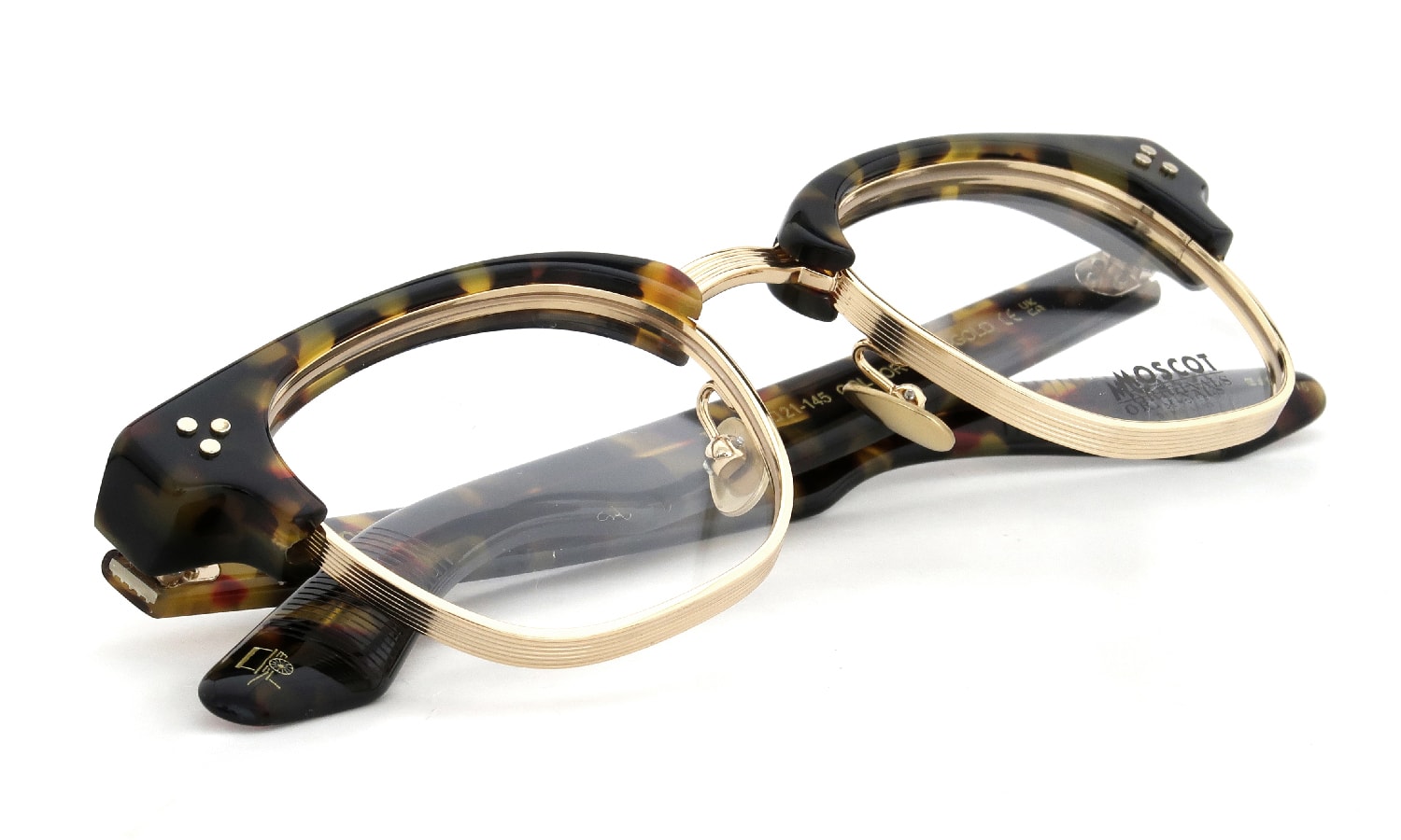 MOSCOT メガ通販ネ TINIF TORTOISE/GOLD