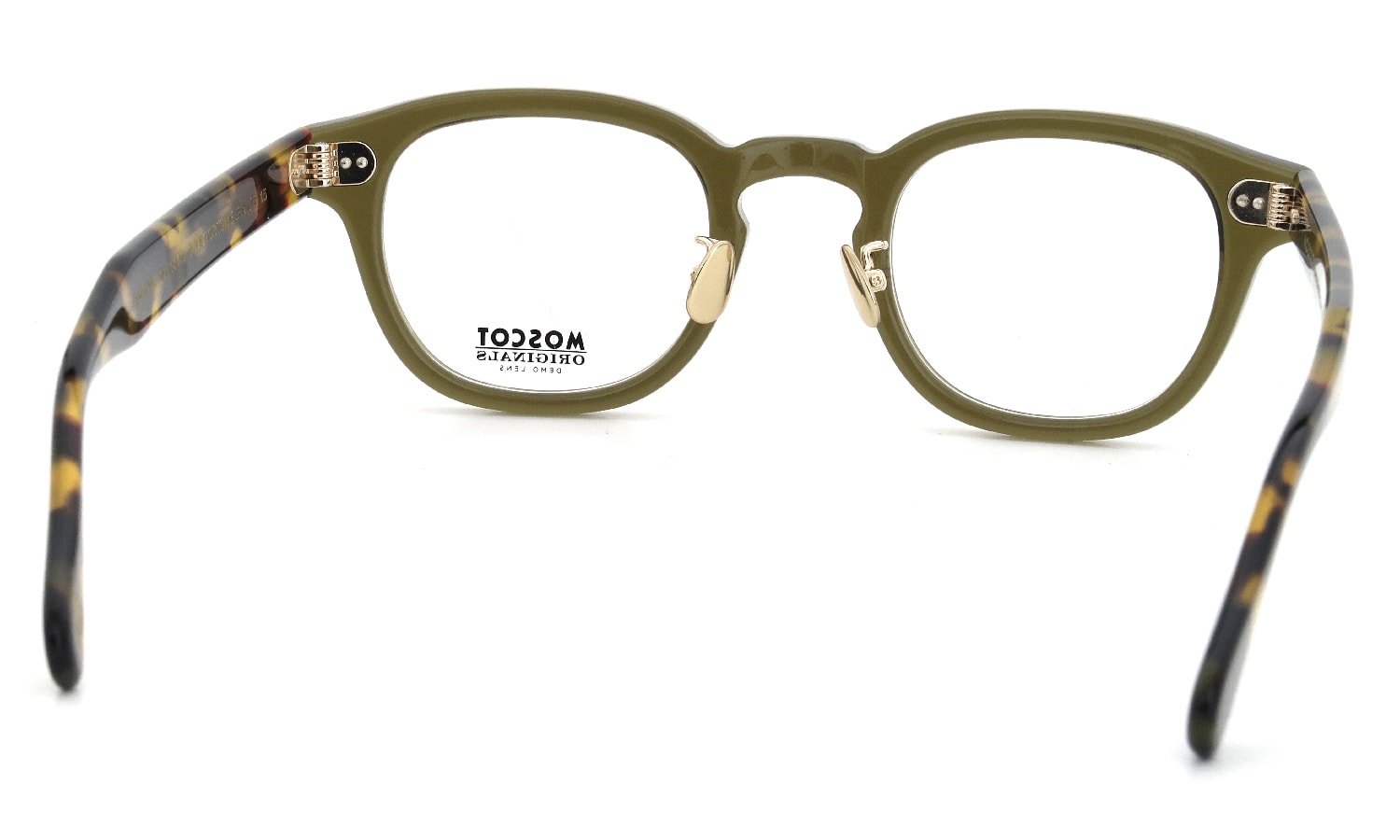 MOSCOT 限定生産メガネ通販 LEMTOSH 46size JPN LTD 15 OLIVE/TORTOISE