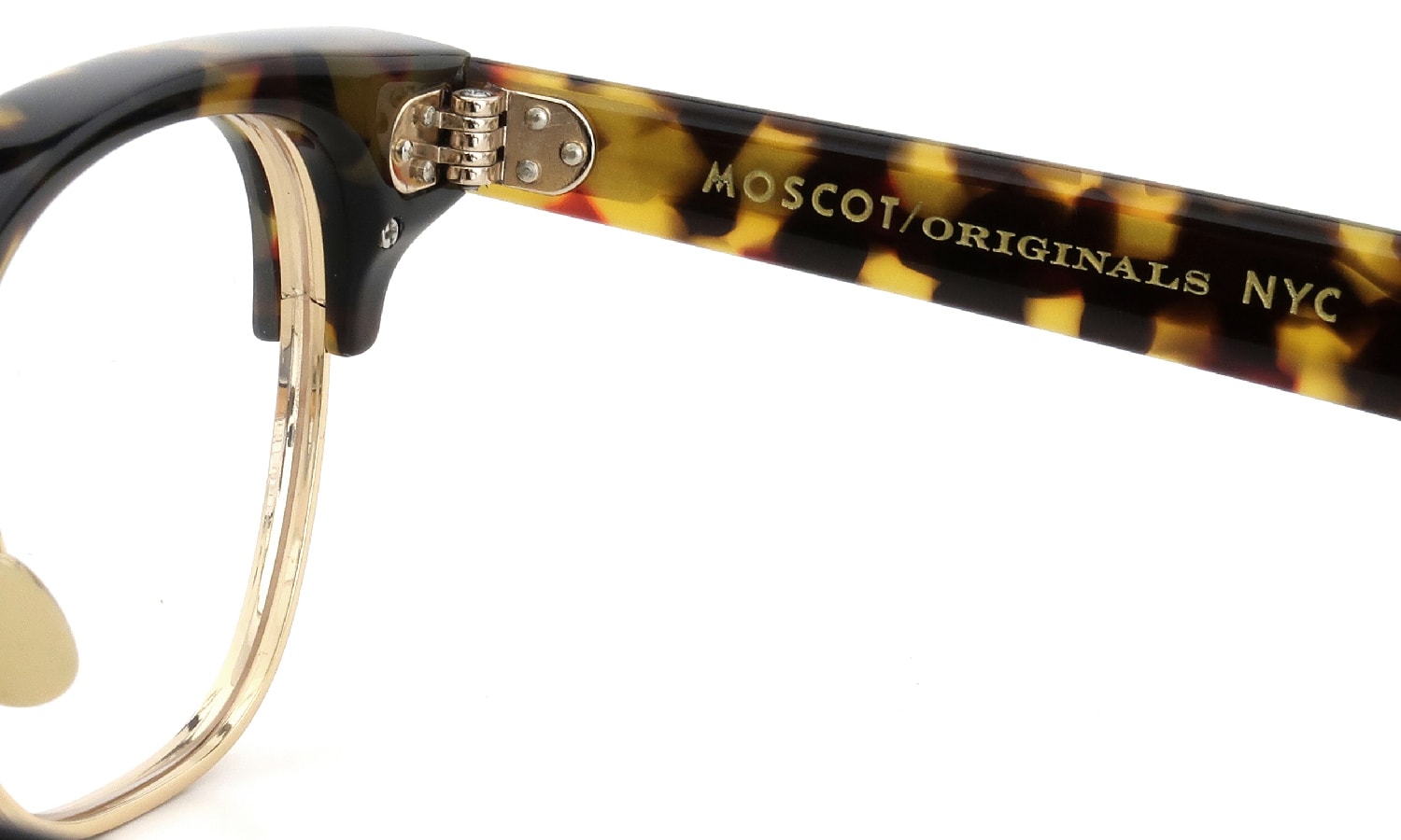 MOSCOT メガ通販ネ TINIF TORTOISE/GOLD