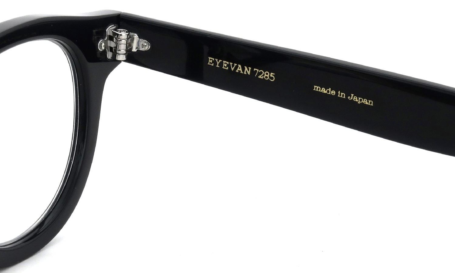 EYEVAN7285 アイヴァン7285 メガネ 349 45size通販 C.100 BLACK 正規取扱