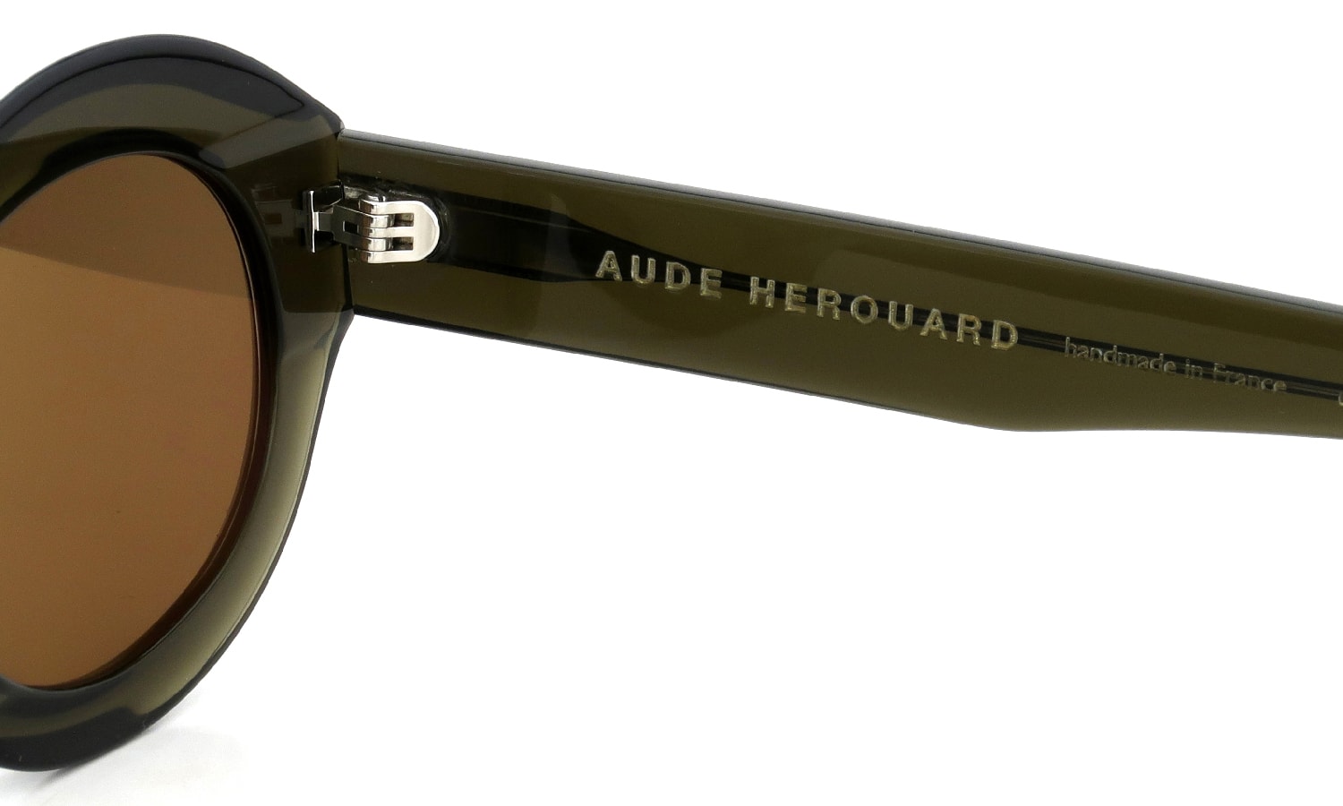 AUDE HEROUARD オーディ エホワ サングラス通販 Nicole col.olive 50size