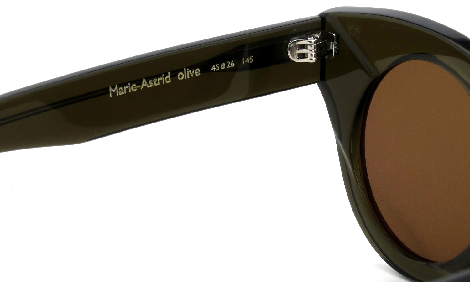 AUDE HEROUARD オーディ エホワ サングラス通販 Marie Astrid col.olive 45size