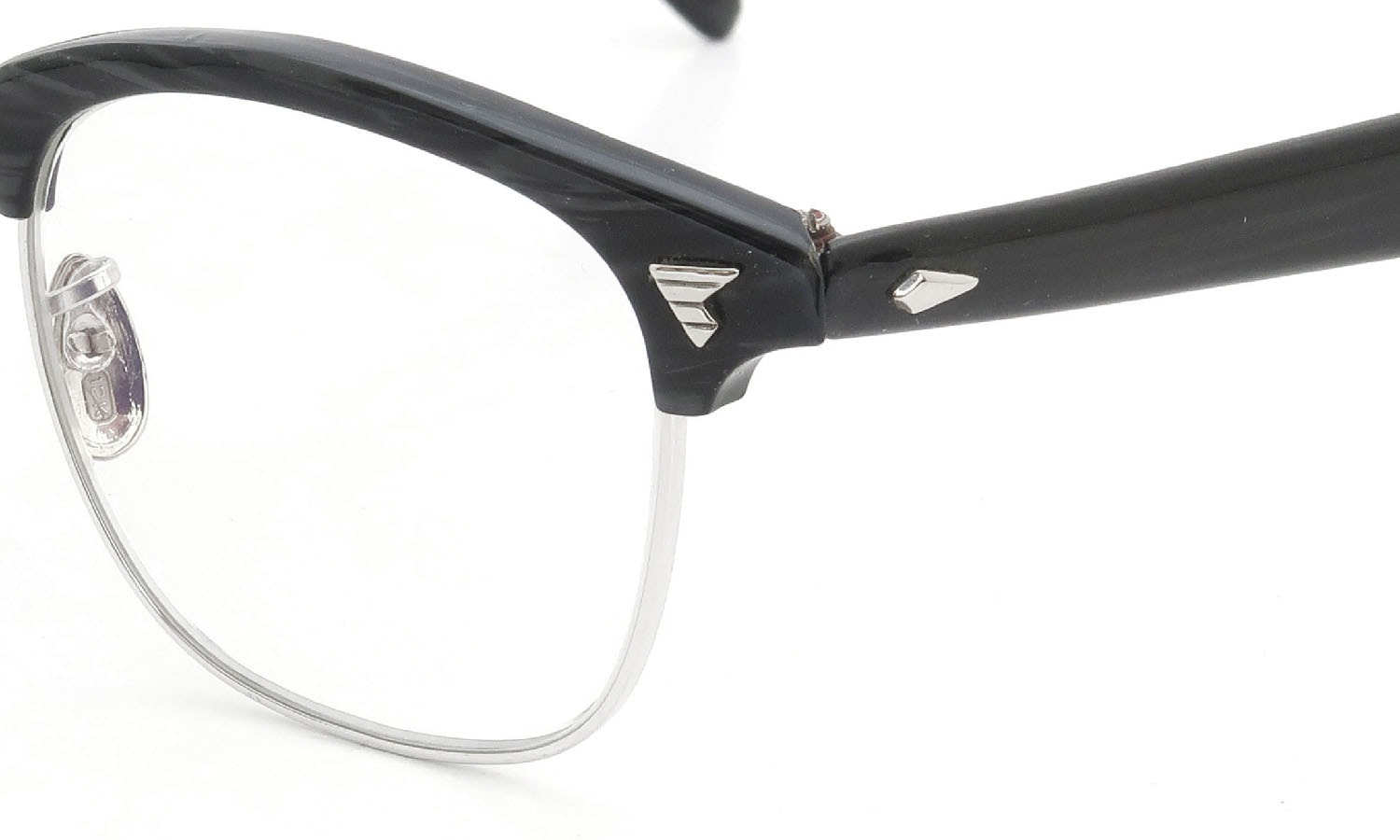 American Optical vintage メガネ通販 推定1950年代〜1960年代 SIRMONT BS-YG 1/10 12KGF 46-22 #230930