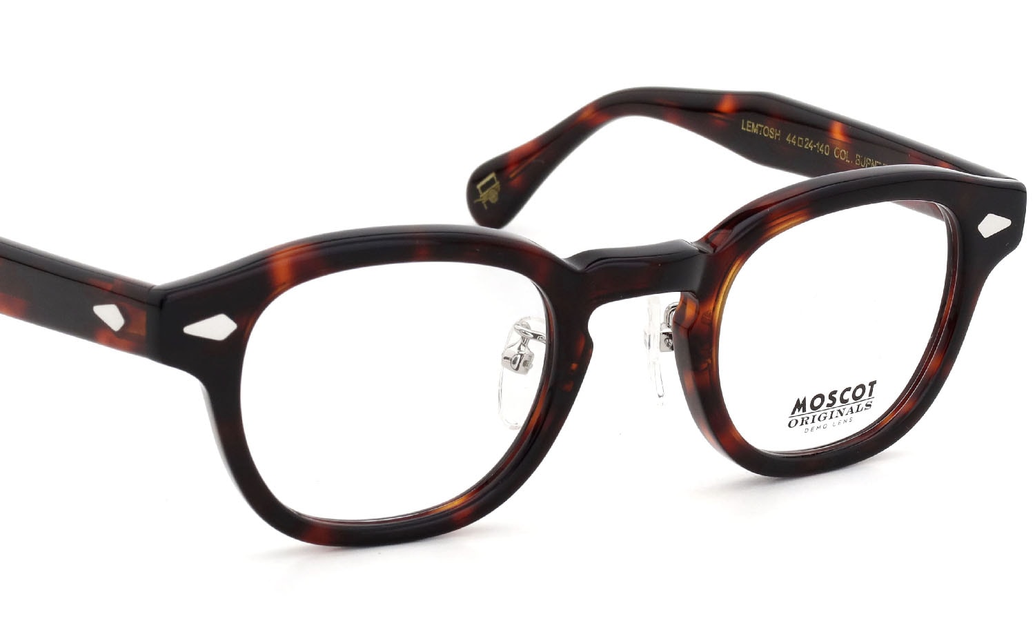 MOSCOT メガネ通販 LEMTOSH-MP BURNT TORT 44size