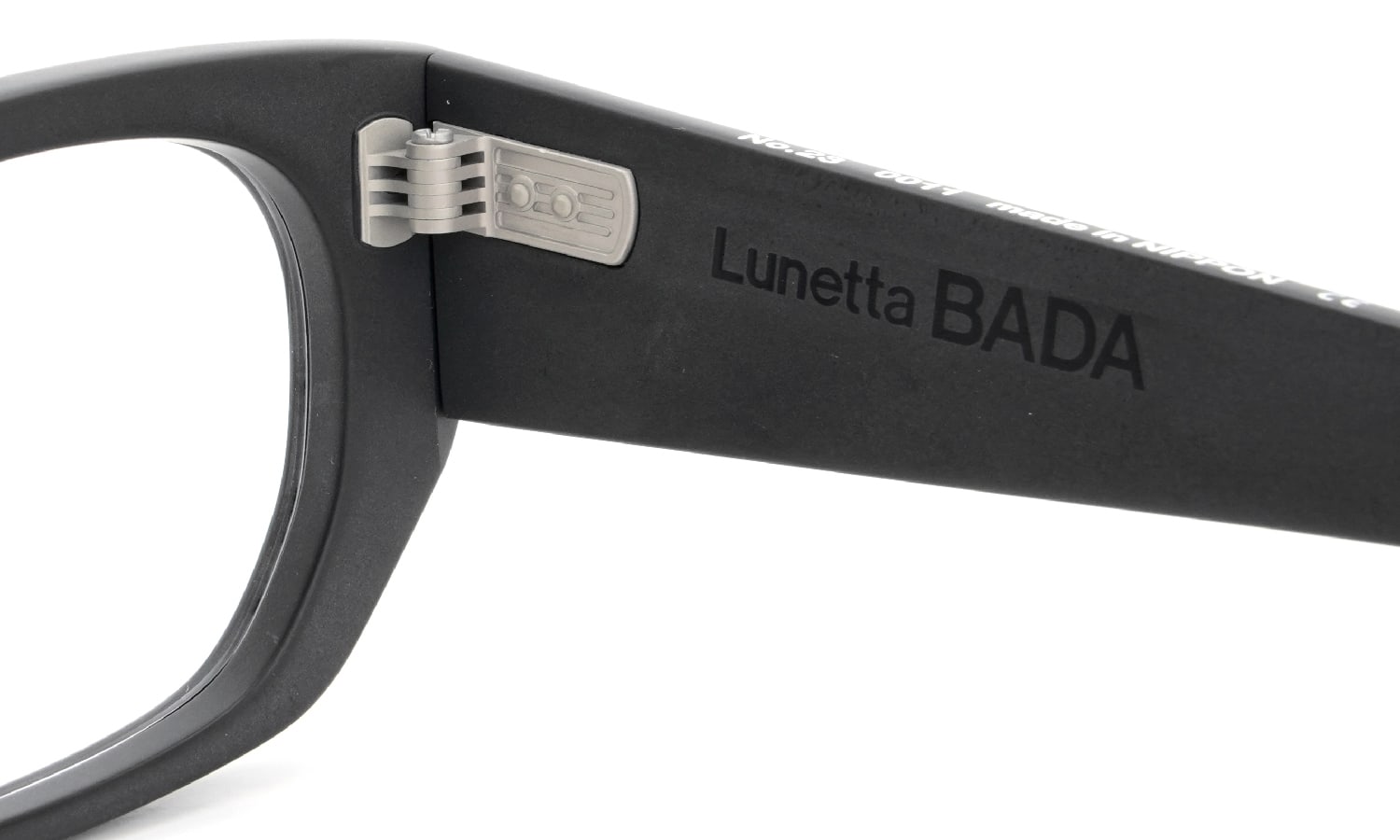 Lunetta BADA メガネ通販 No.23 col.0011 MATTE BLACK