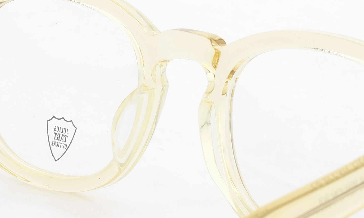 JULIUS TART OPTICAL メガネ AR-48-22 PL-003R CHAMPAGNE