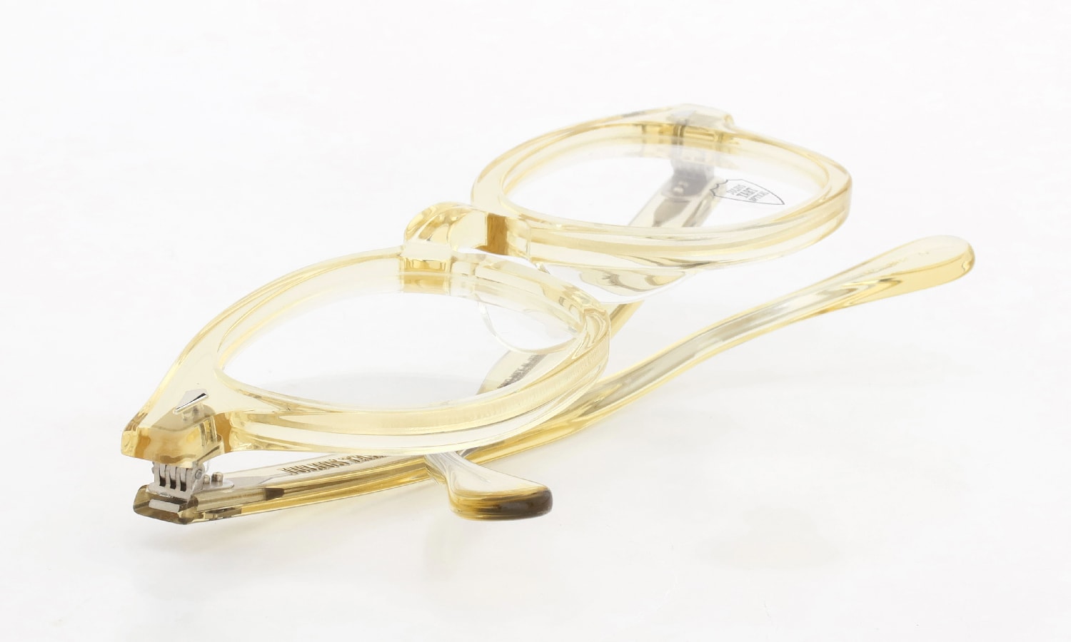 JULIUS TART OPTICAL メガネ AR-48-22 PL-003R CHAMPAGNE