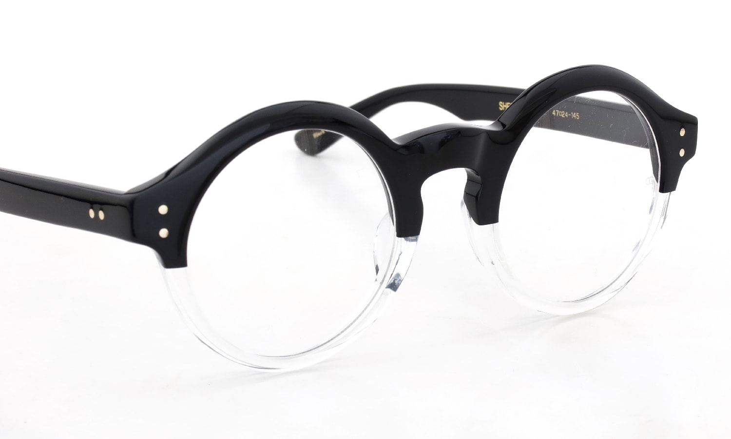 OLIVER GOLDSMITH メガネ SHEPPERTON Black Float