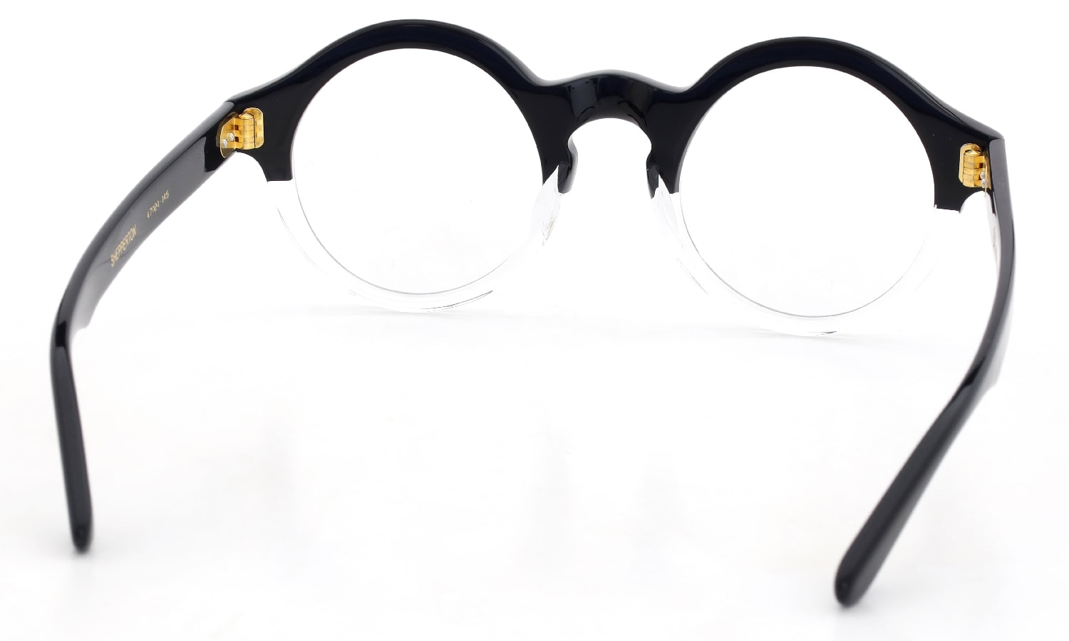 OLIVER GOLDSMITH メガネ SHEPPERTON Black Float