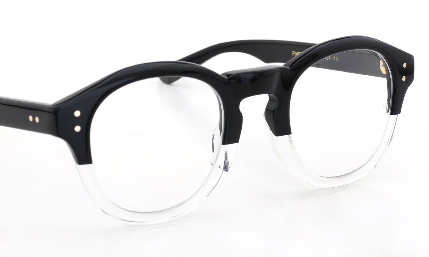 Oliver Goldsmith メガネ通販 PINEWOOD Black Float