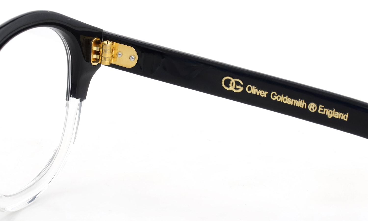 Oliver Goldsmith メガネ通販 PINEWOOD Black Float