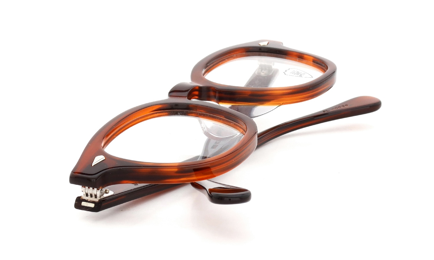 JULIUS TART OPTICAL メガネ通販 AR-48-22 PL-003G AMBER