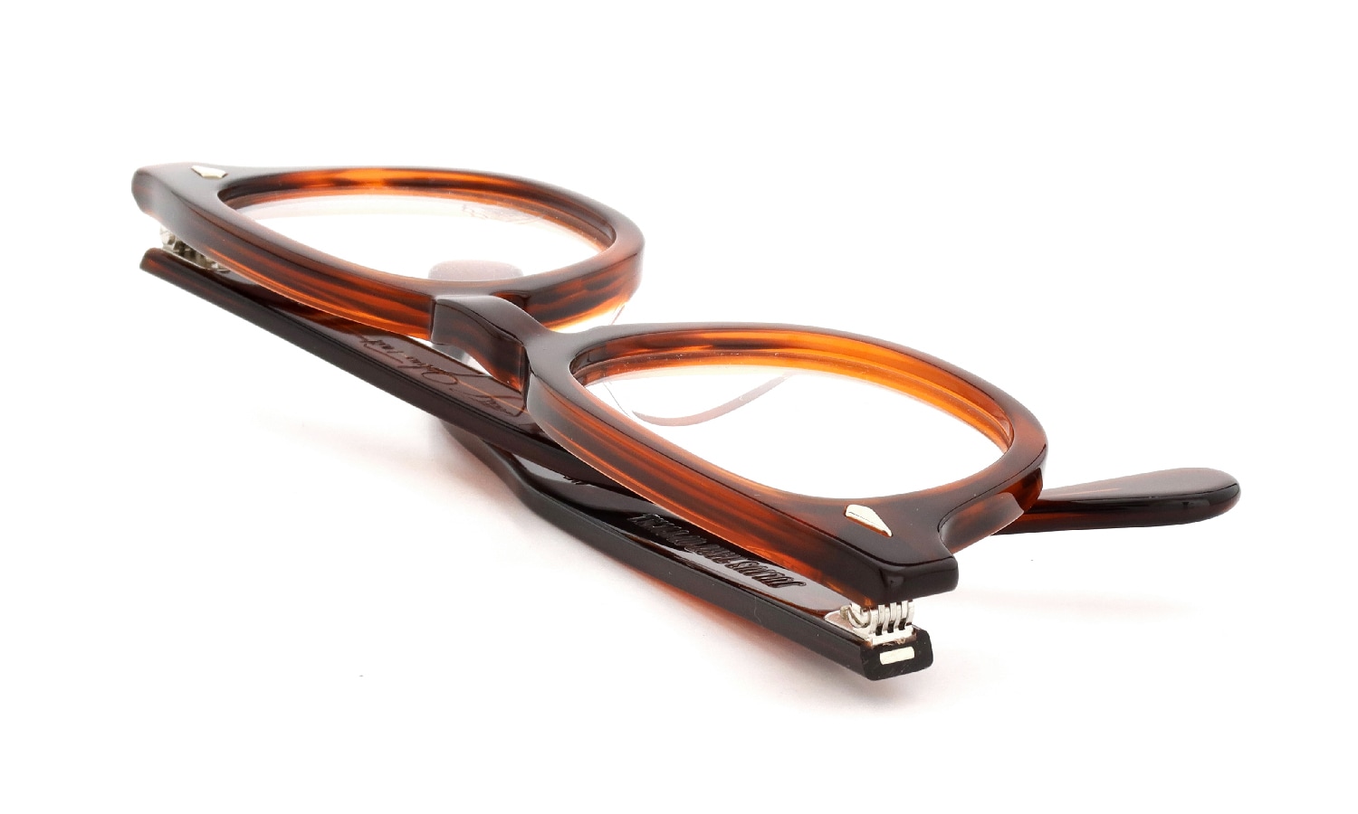 JULIUS TART OPTICAL メガネ通販 AR-48-22 PL-003G AMBER