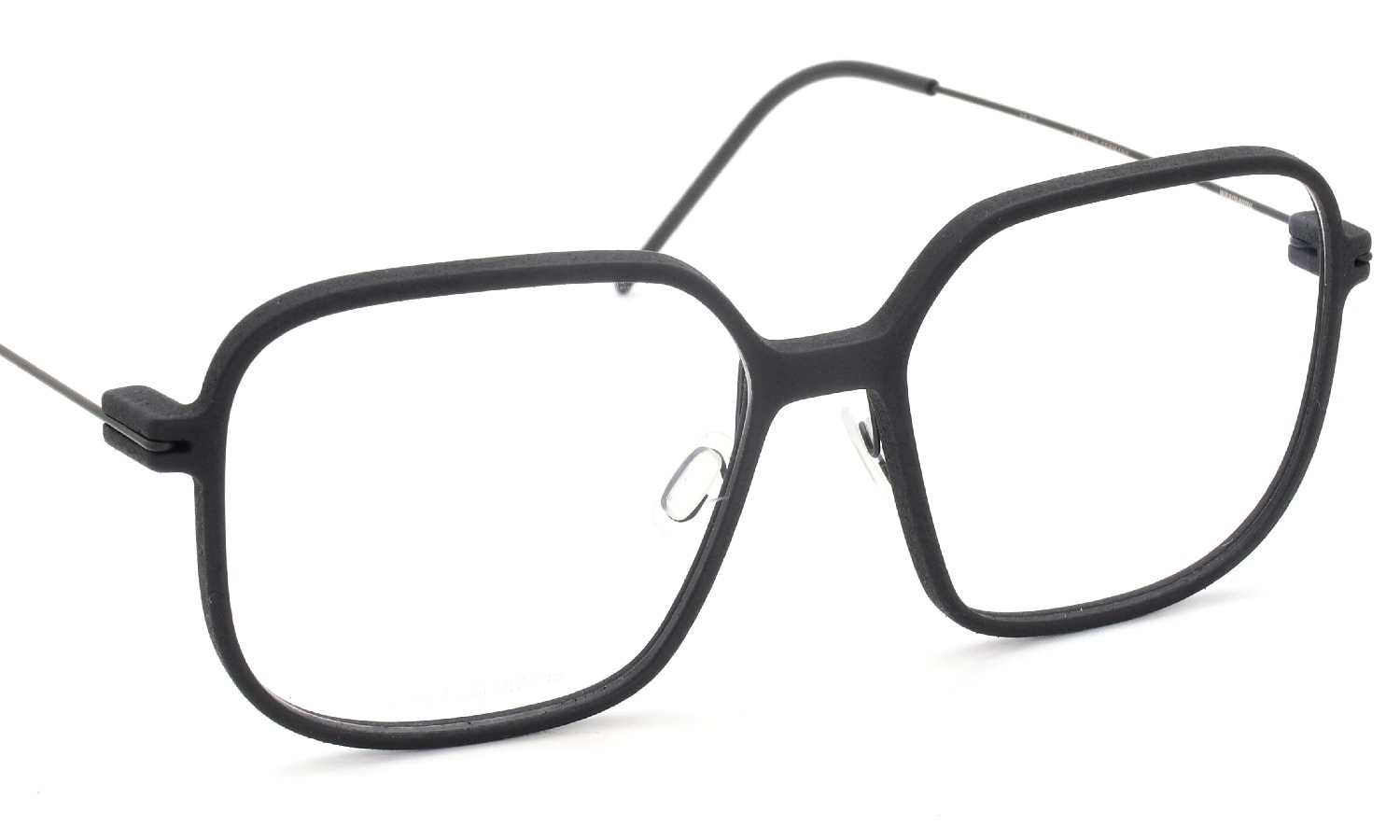 Annu メガネ通販 Square 17 M BLK-Float/Black