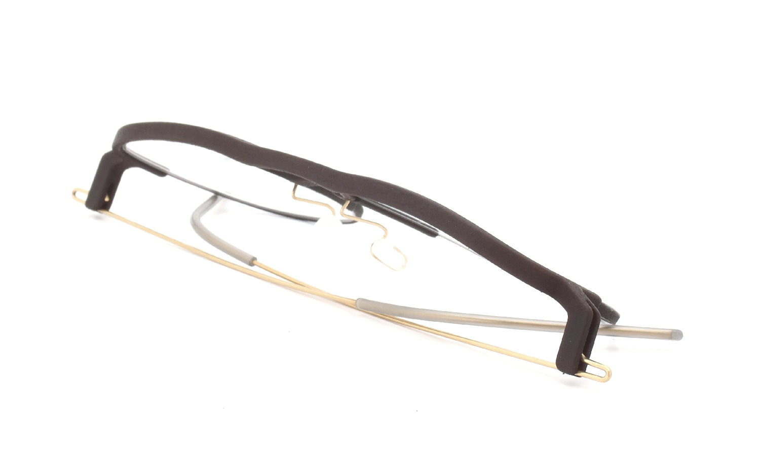 Annu メガネ通販 Pilot 06 M DBR-Float/Gold