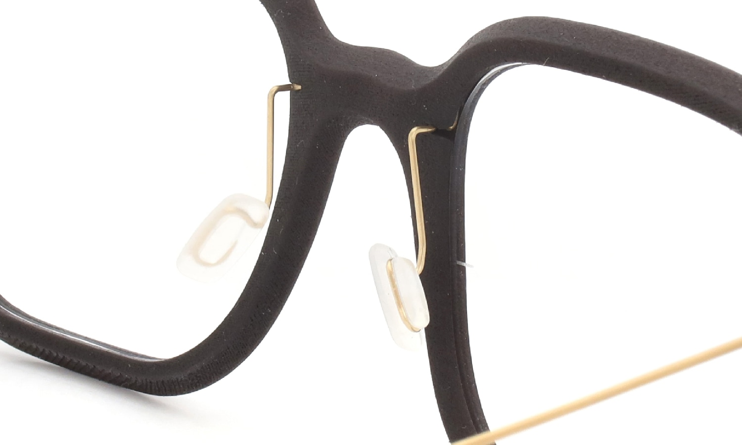 Annu メガネ通販 Square 15 L DBR-Float/Gold