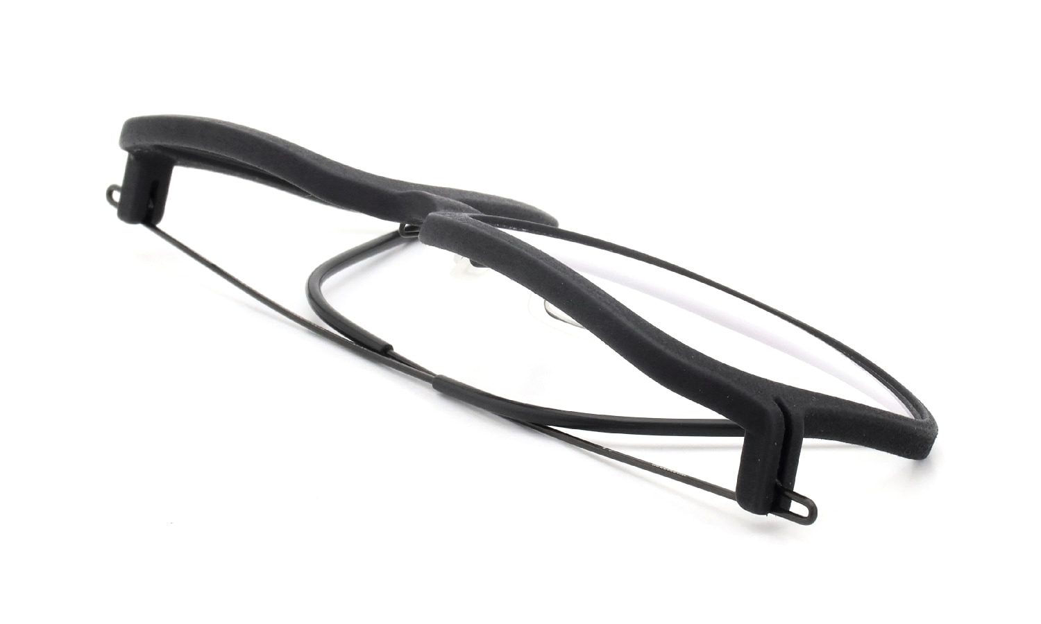 Annu メガネ通販 Square 21 L BLK-Float/Black