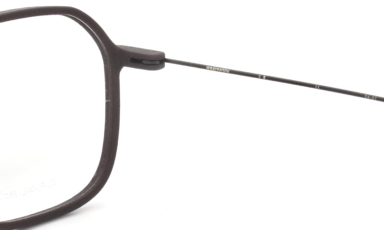 Annu メガネ通販 Pilot 04 L DBR-Float/Black