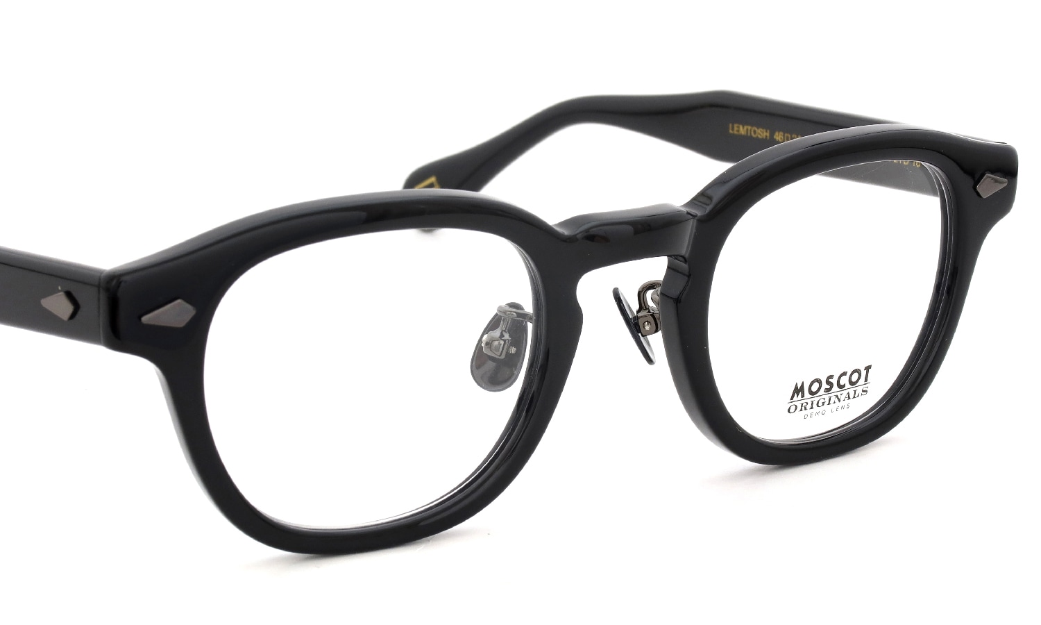 MOSCOT 限定生産メガネ通販 LEMTOSH 46size BK PEWTER JPN LTD 18