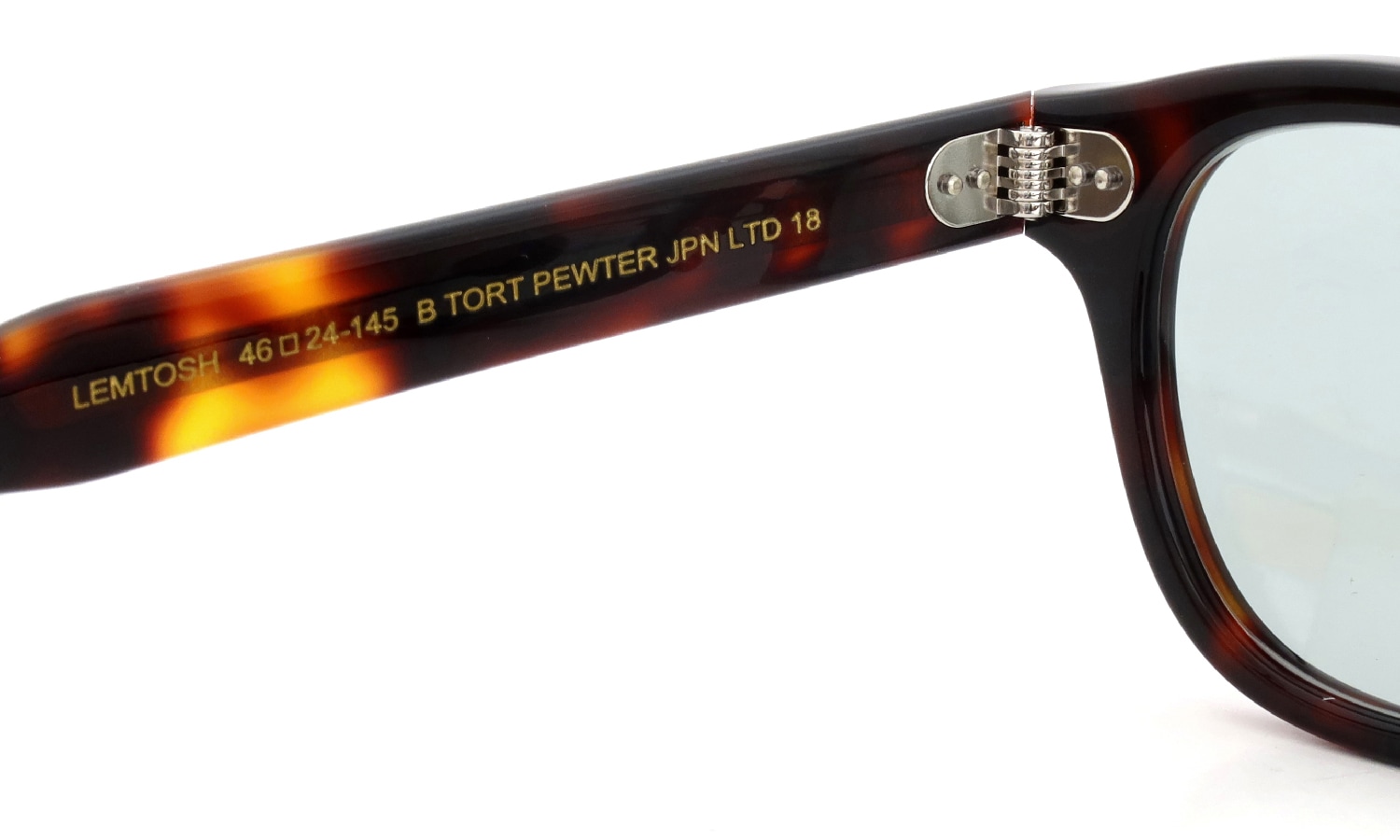 MOSCOT 限定生産サングラス通販 LEMTOSH 46size B TORT PEWTER/GRY JPN LTD 18