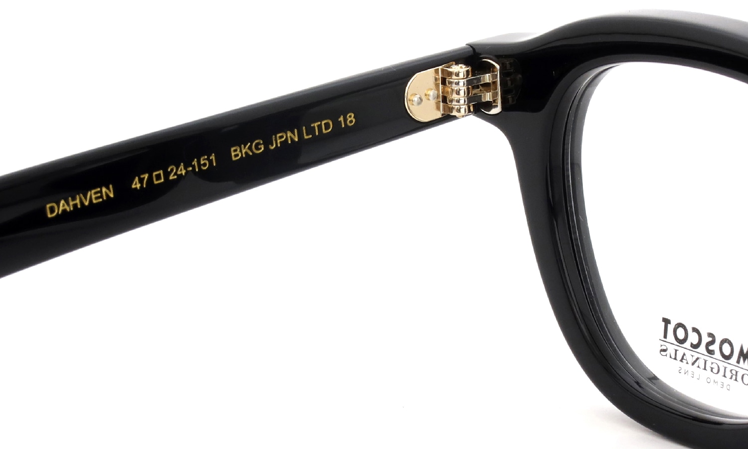 MOSCOT 限定生産メガネ通販 DAHVEN(47) BKG JPN LTD 18