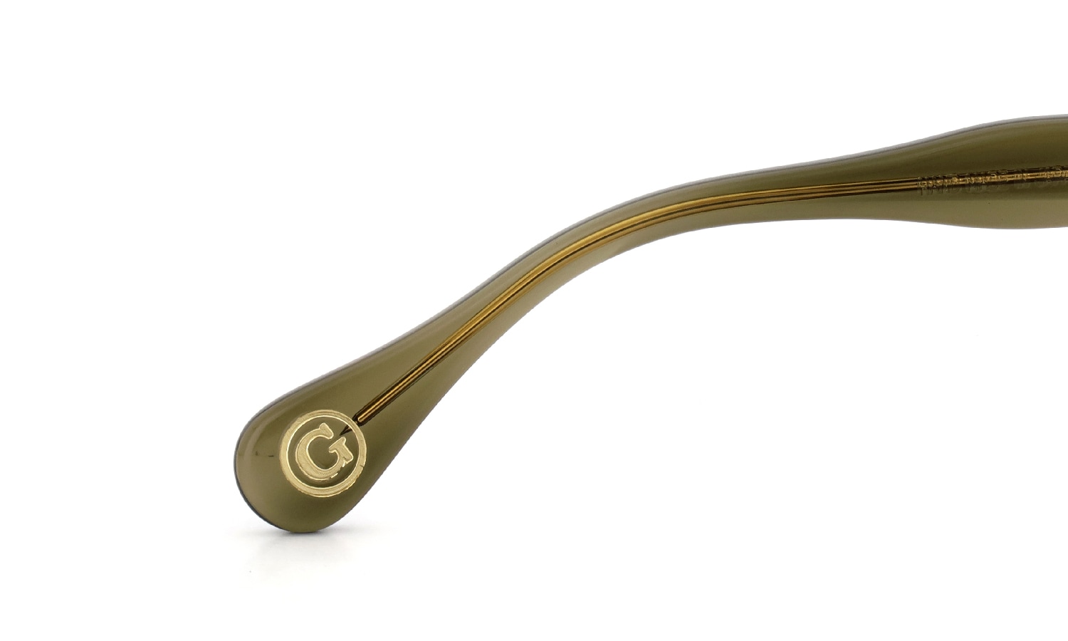 JULIUS TART OPTICAL AR Gold Series メガネ通販 AR-46-24 OLIVE GREEN SASA