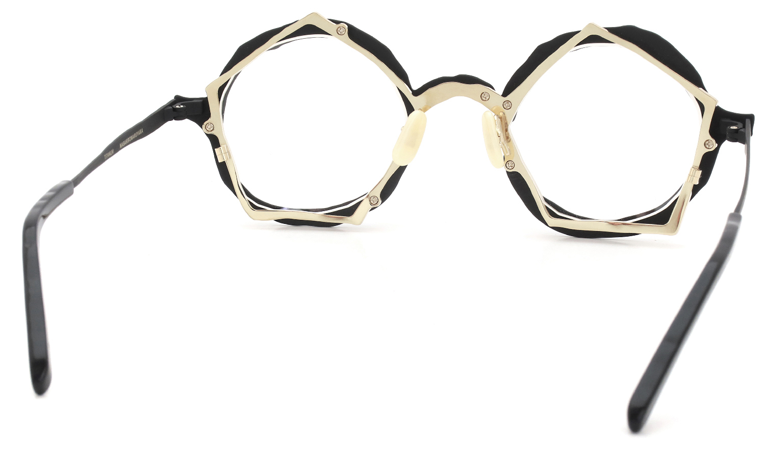 MASAHIROMARUYAMA メガネ通販 MM-0099 col.2 BLACK/GOLD
