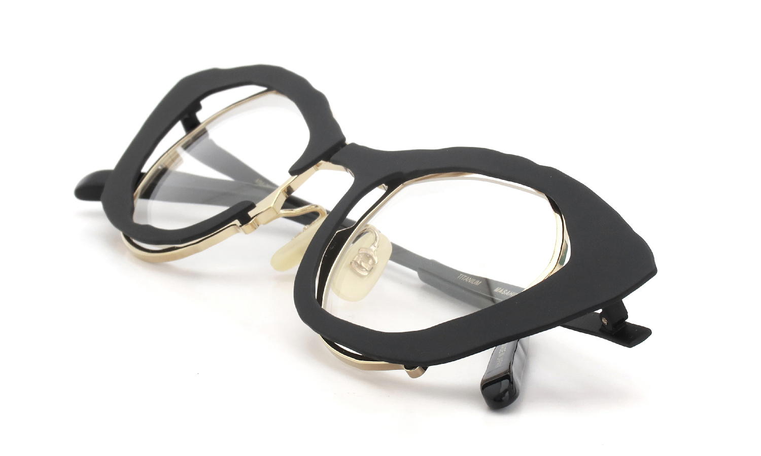 MASAHIROMARUYAMA メガネ通販 MM-0099 col.2 BLACK/GOLD