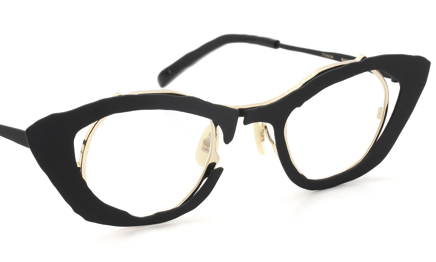 MASAHIROMARUYAMA メガネ通販 MM-0099 col.2 BLACK/GOLD