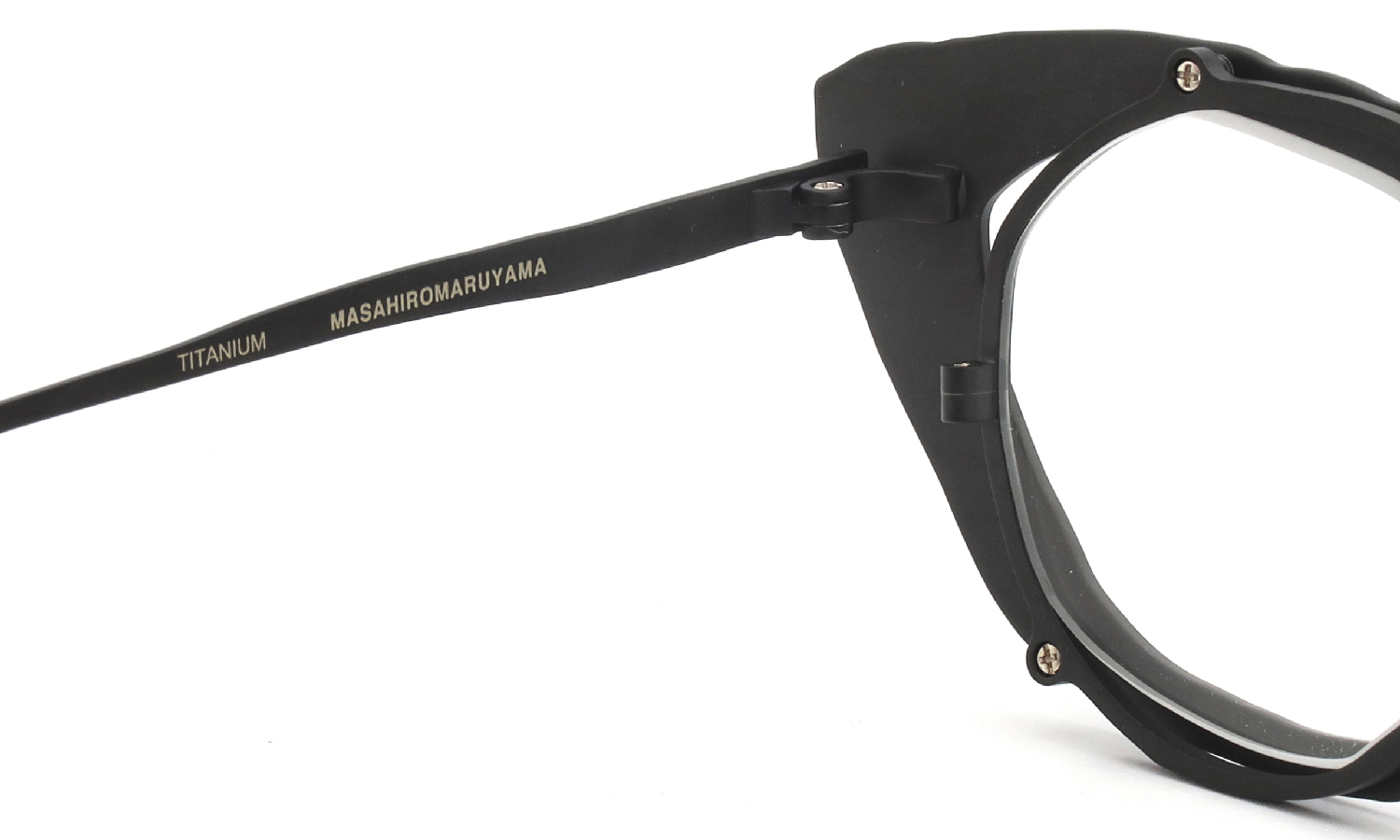 MASAHIROMARUYAMA メガネ通販 MM-0099 col.1 BLACK/BLACK