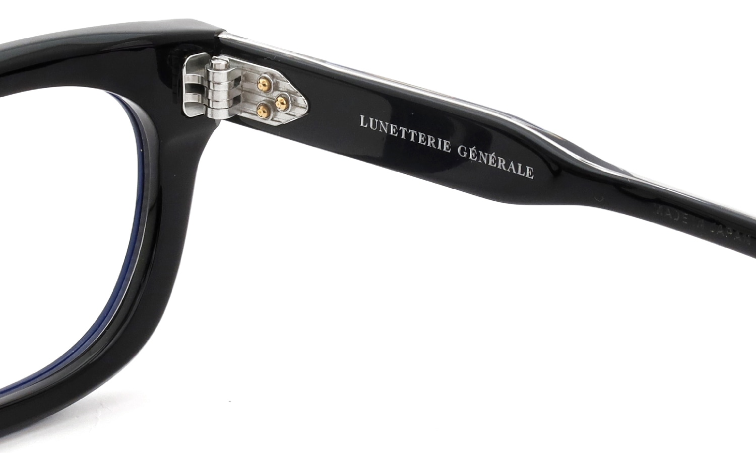 Lunetterie Generale メガネ通販 ONE MORE NIGHT col.Black & Palladium