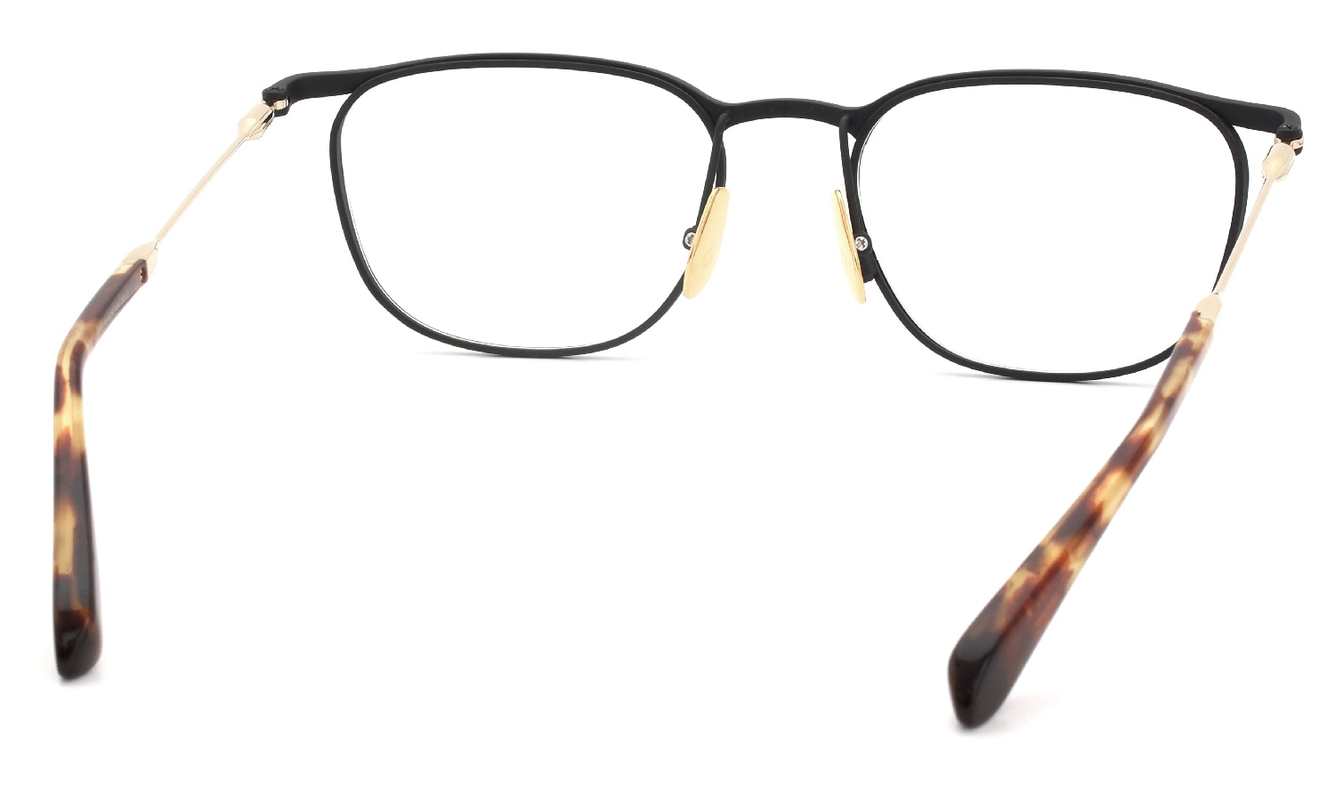Lunetterie Generale メガネ通販 ELDRADO col.MATTE BLACK / 18K GOLD