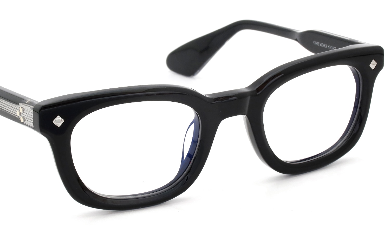 Lunetterie Generale メガネ通販 ONE MORE NIGHT col.Black & Palladium