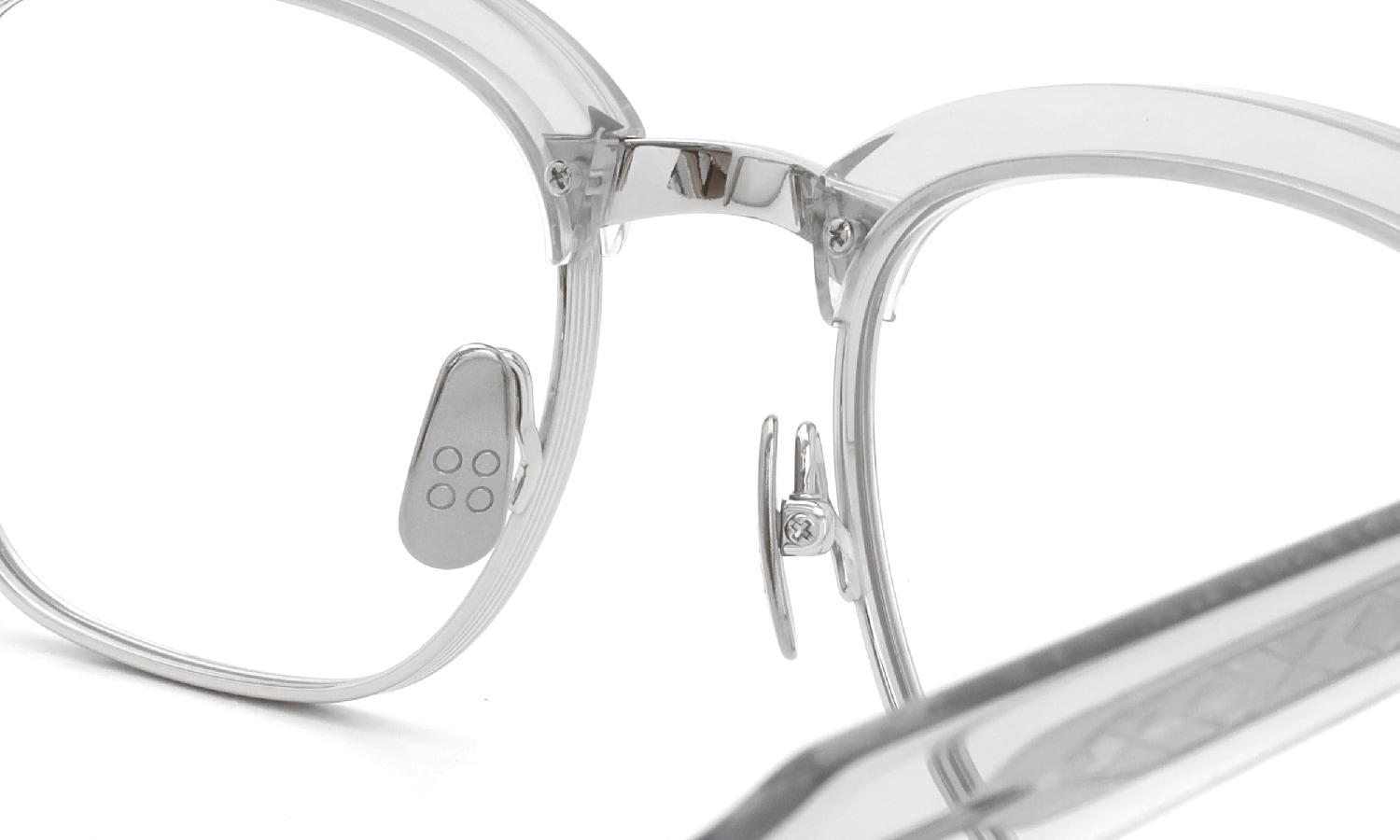 YELLOWS PLUS メガネ通販 ROGER C490 phantom gray/silver
