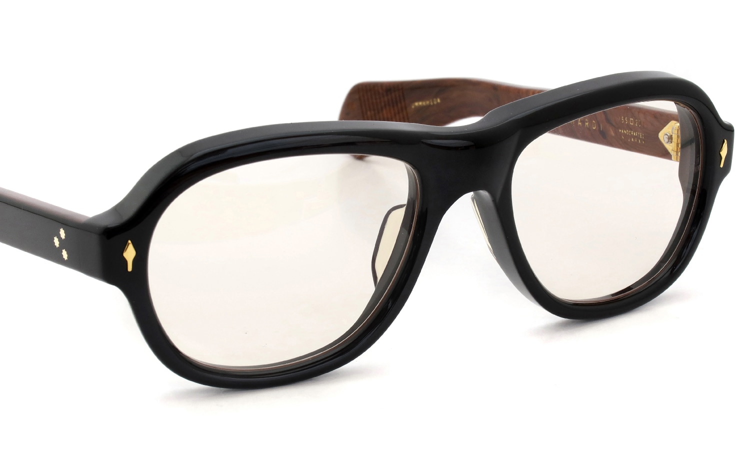 JACQUESMARIEMAGE メガネ通販 RICHARD col.Noir-X/Superlight Bronze