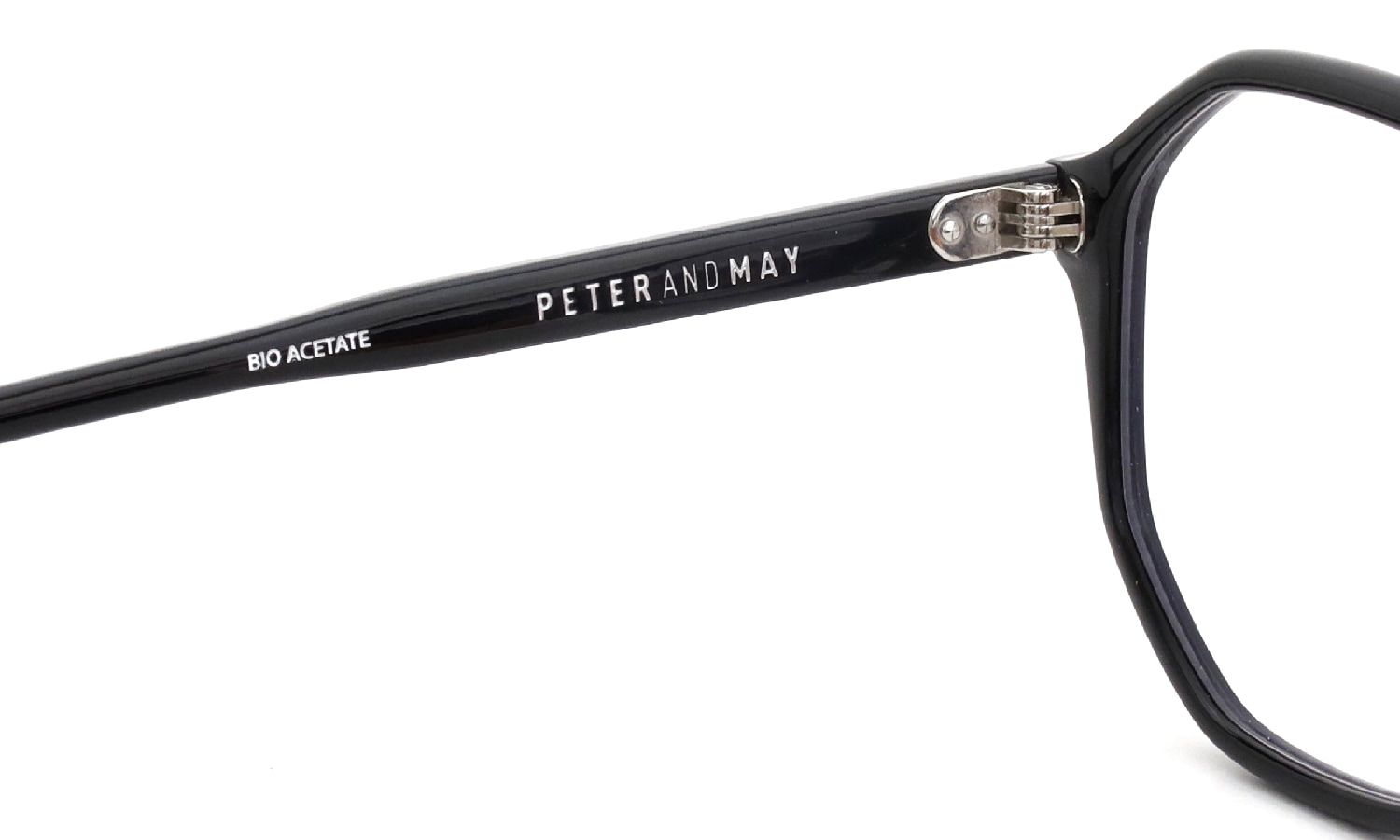 PETER AND MAY ピーターアンドメイ メガネ通販 GEORGIA col.BLACK