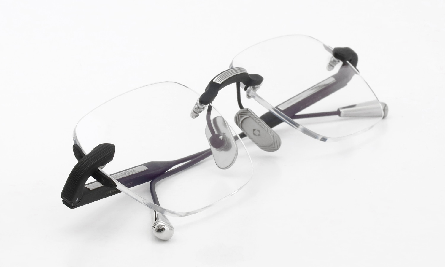 Lunetterie Generale 伊達メガネ通販 WABI-SABI Black and Palladium