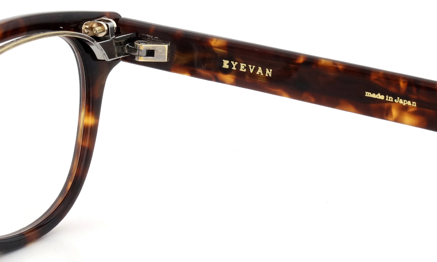 EYEVAN 跳ね上げメガネ通販 Webb-FP 47size col.TORT