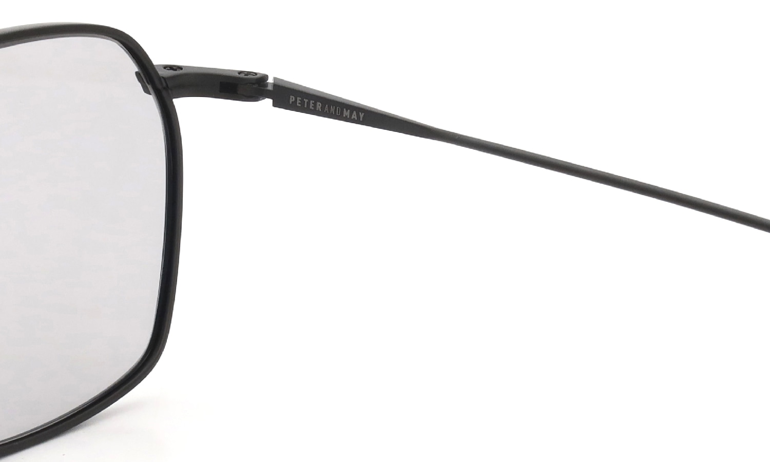 PETER AND MAY ピーターアンドメイ サングラス通販 JENNY col.MAT BLACK/SHADOW BLACK