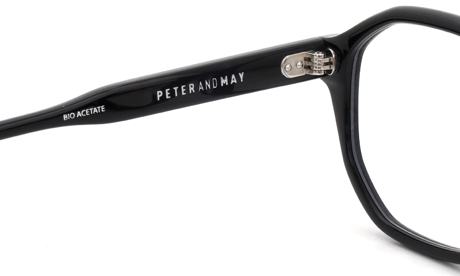 PETER AND MAY ピーターアンドメイ メガネ通販 ISABELLE col.BLACK