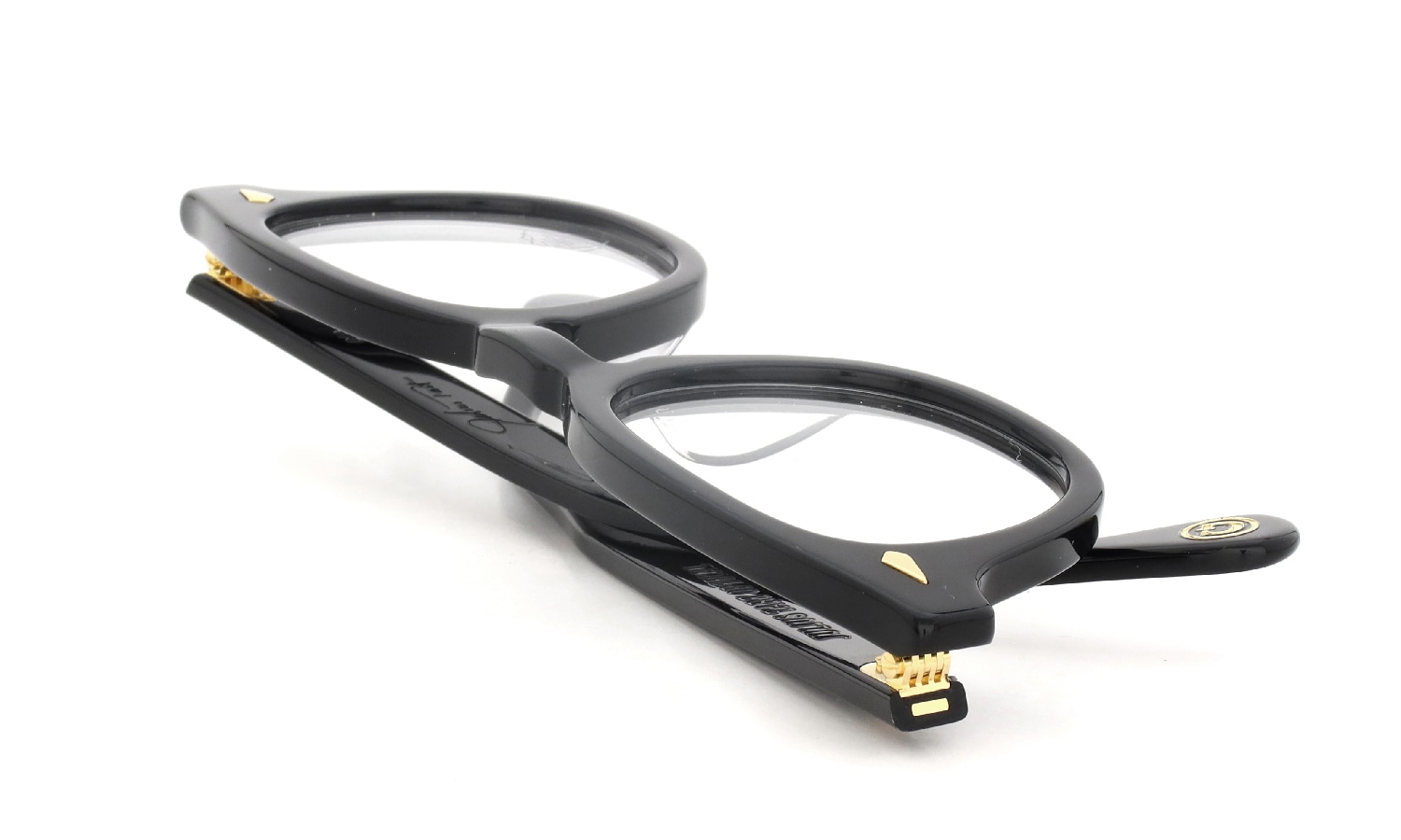 JULIUS TART OPTICAL AR Gold Series メガネ通販 AR-48-22 PL-003A BLACK