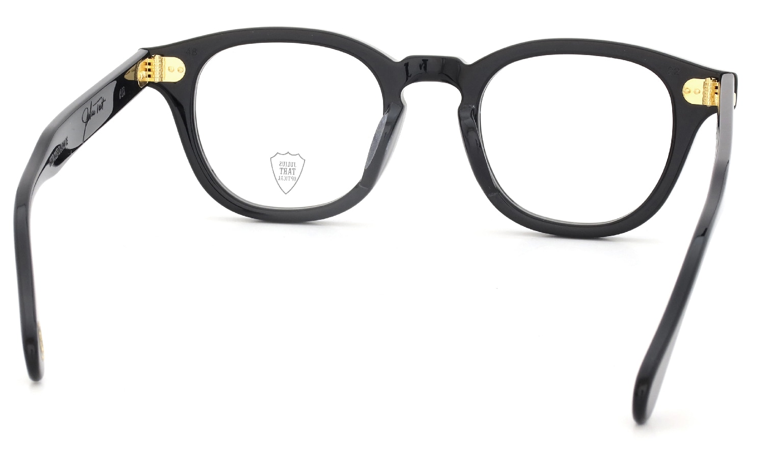JULIUS TART OPTICAL AR Gold Series メガネ通販 AR-48-22 PL-003A BLACK