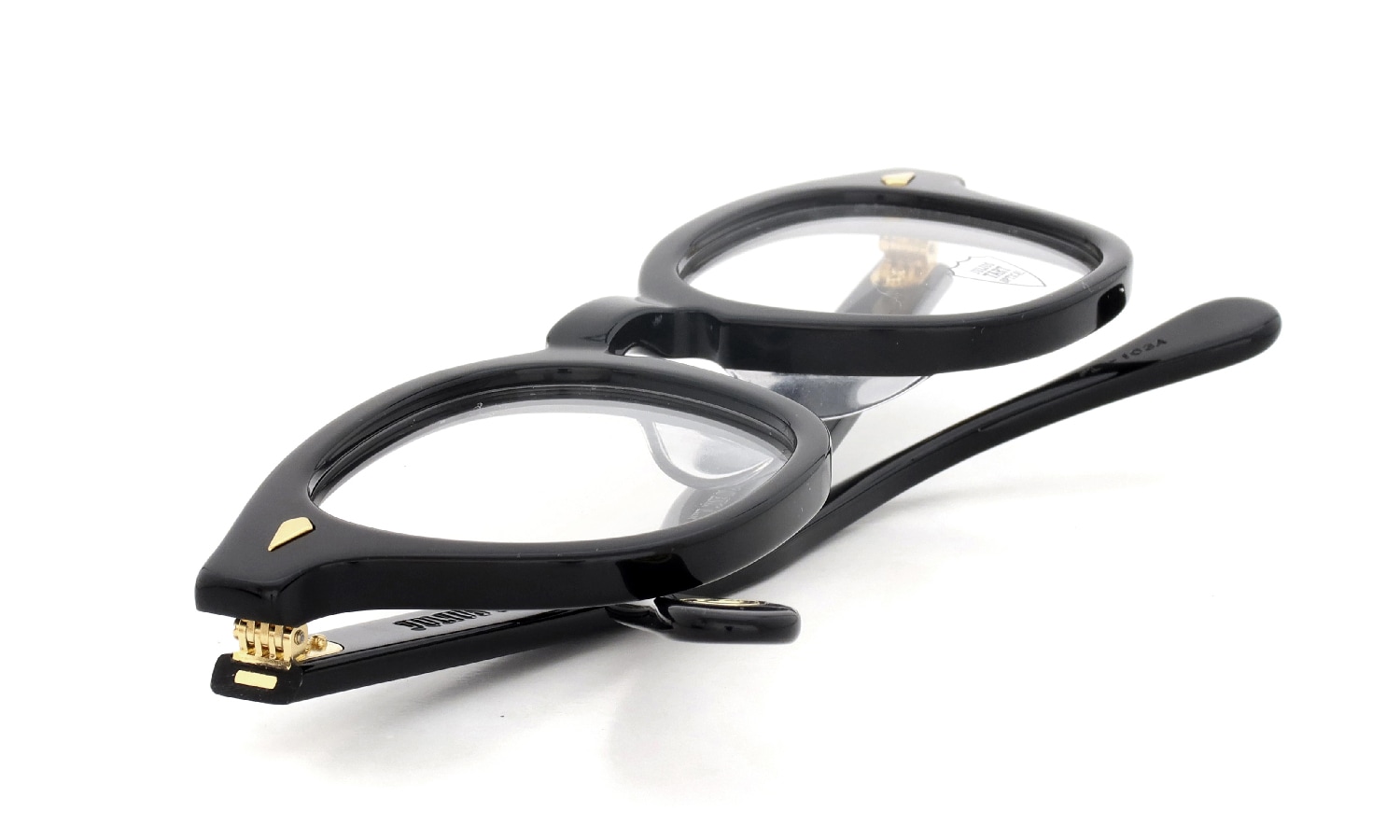 JULIUS TART OPTICAL AR Gold Series メガネ通販 AR-48-24 PL-103A BLACK