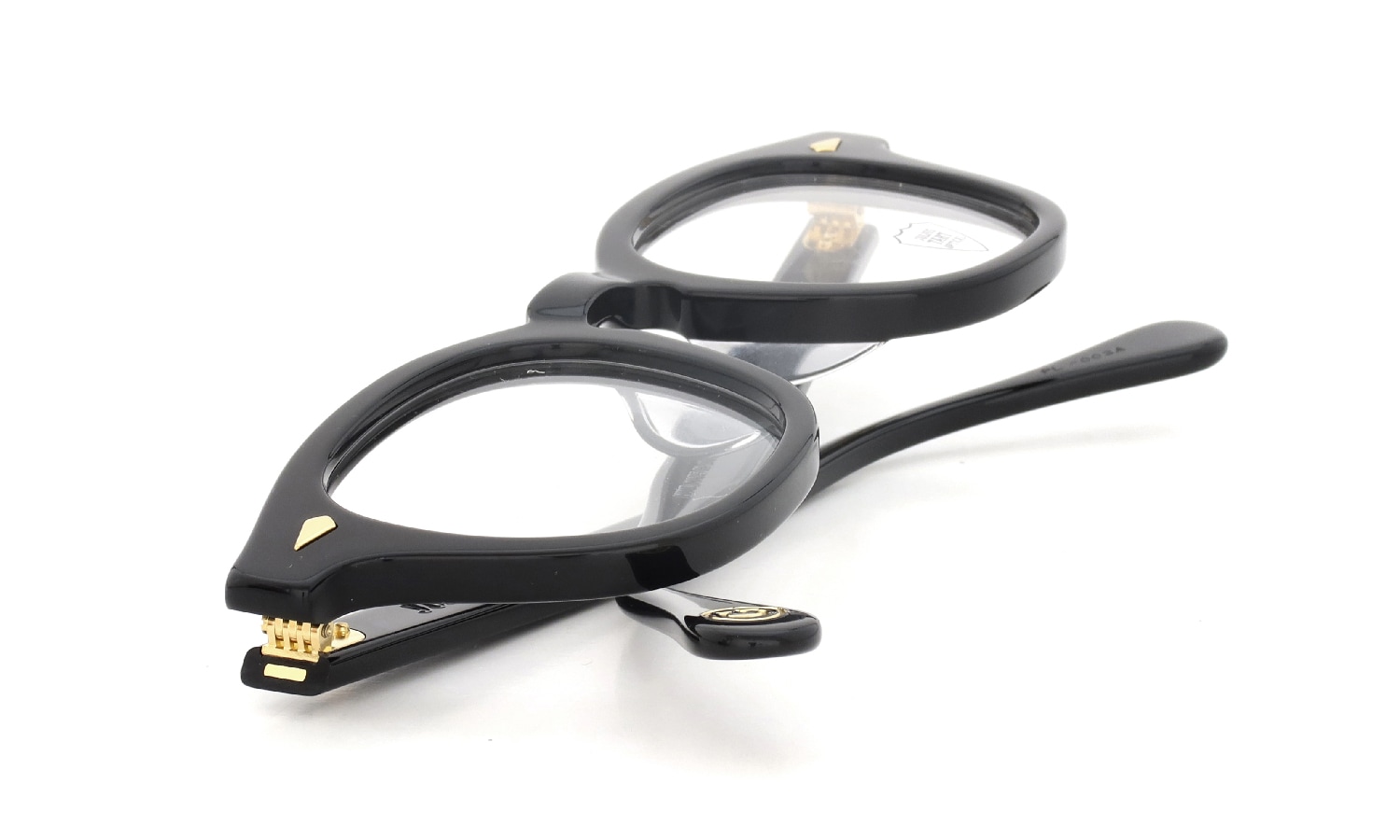 JULIUS TART OPTICAL AR Gold Series メガネ通販 AR-48-22 PL-003A BLACK
