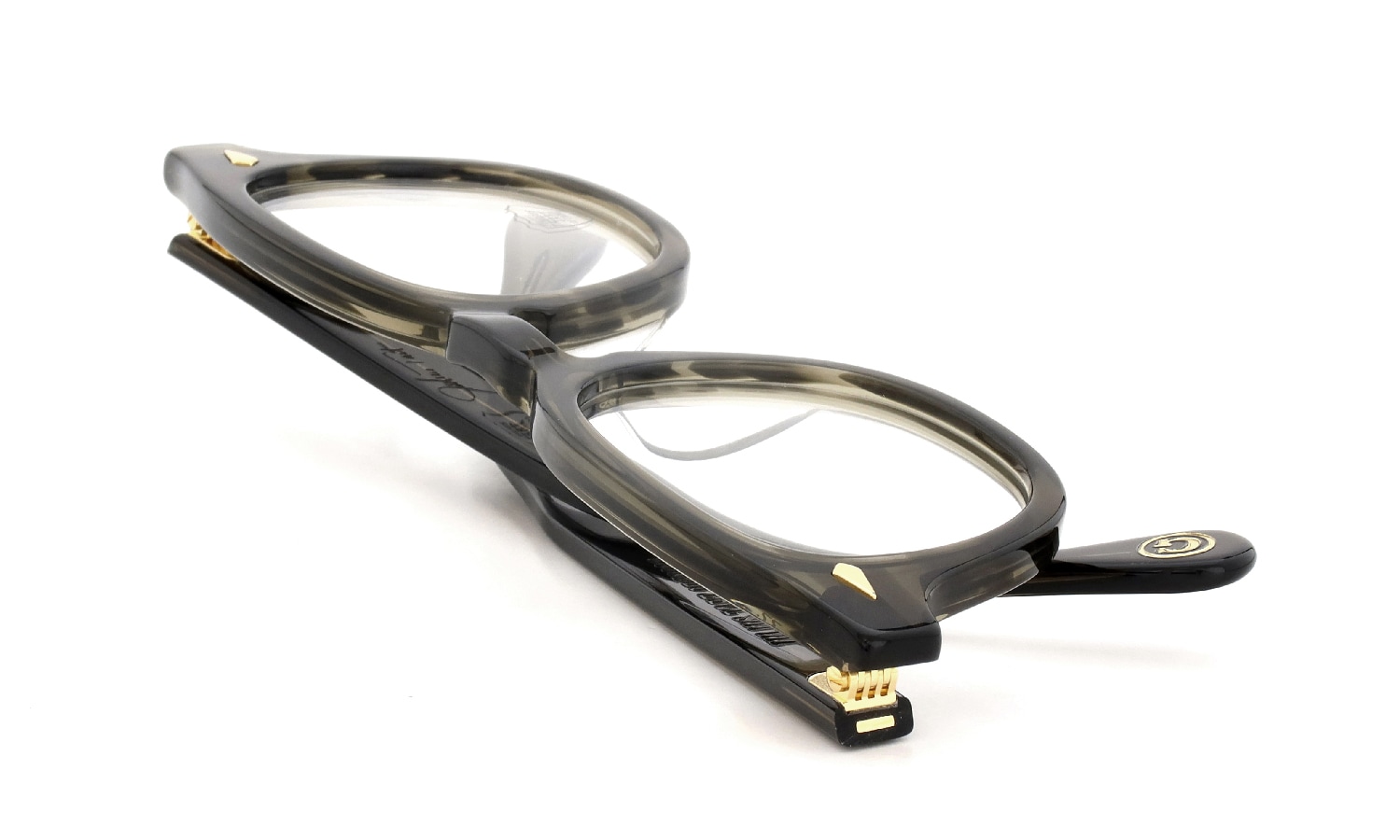 JULIUS TART OPTICAL AR Gold Series メガネ通販 AR-48-24 PL-103A BLACK