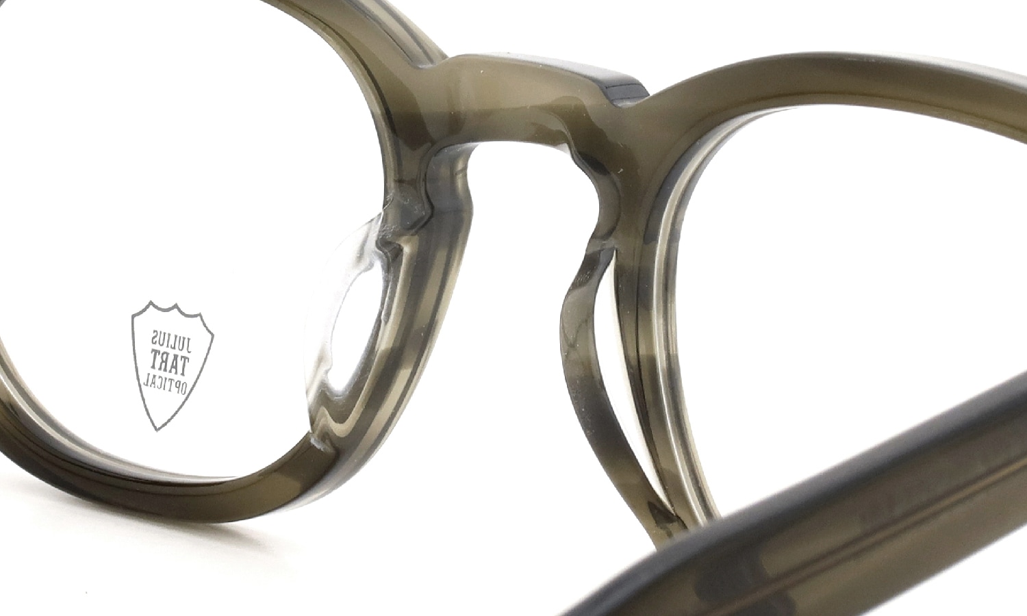 JULIUS TART OPTICAL AR Gold Series メガネ通販 AR-48-24 OLIVE GREEN SASA